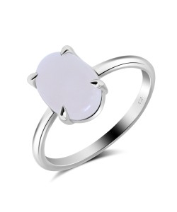 Rose Quartz Silver Rings NSR-2230